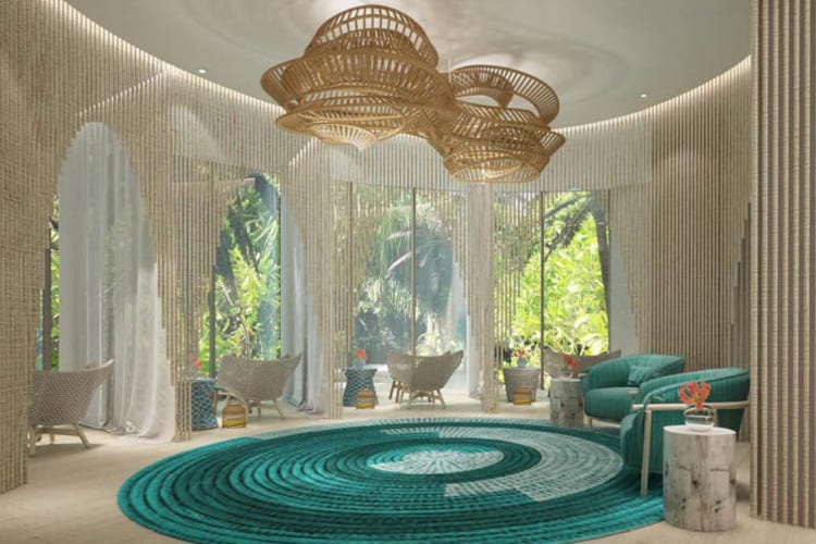 Hard Rock Hotel Maldives Spa reception