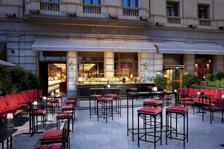 Outdoor seating