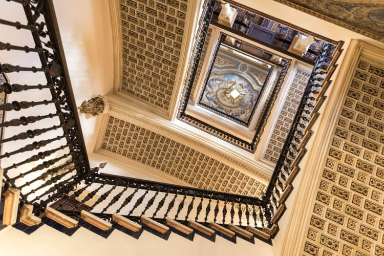 Hotel stairs