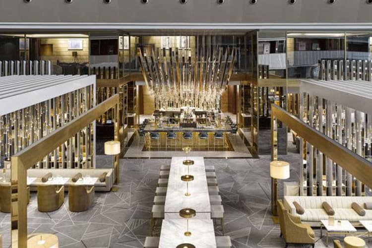 Lounge and lobby