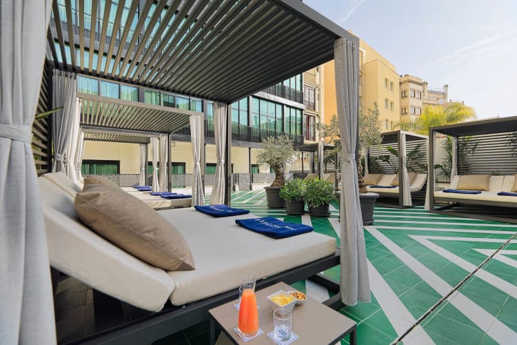 Private cabanas