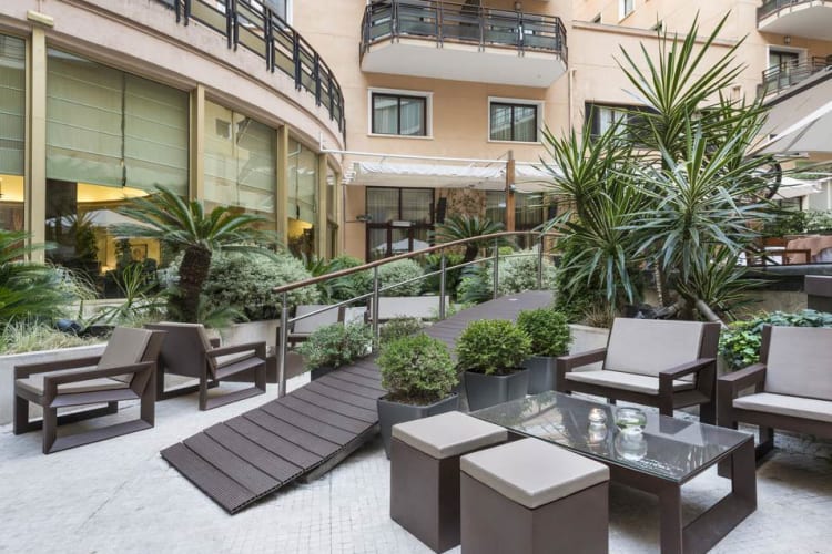 Outdoor seating