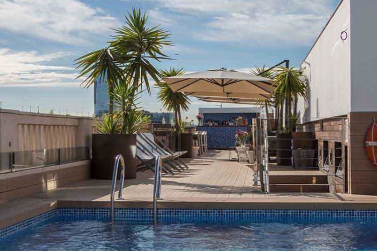 Rooftop terrace
