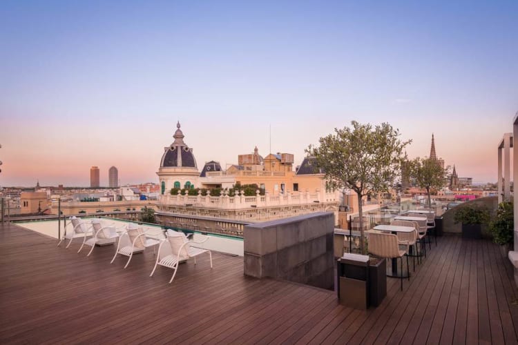 Rooftop area