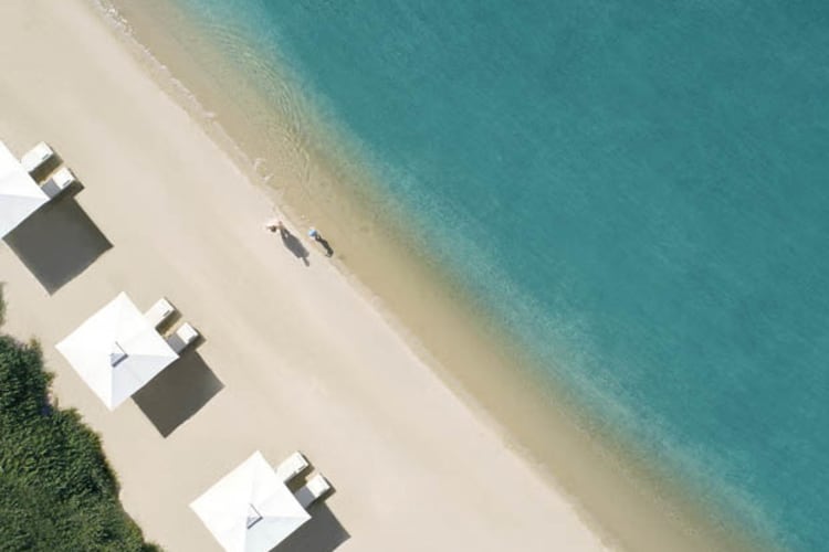 Aerial of the Beach