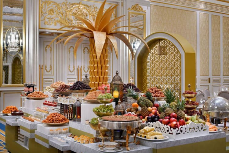 Breakfast buffet
