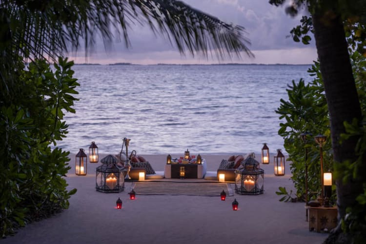 Dine by Design on the beach
