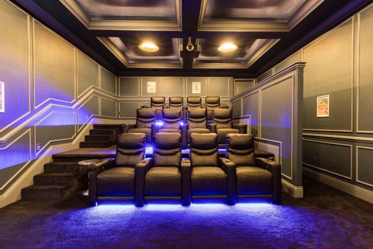 Theater room