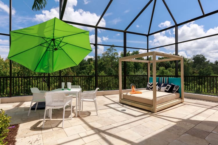 Pool deck