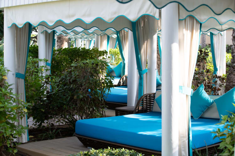 Executive pool cabana