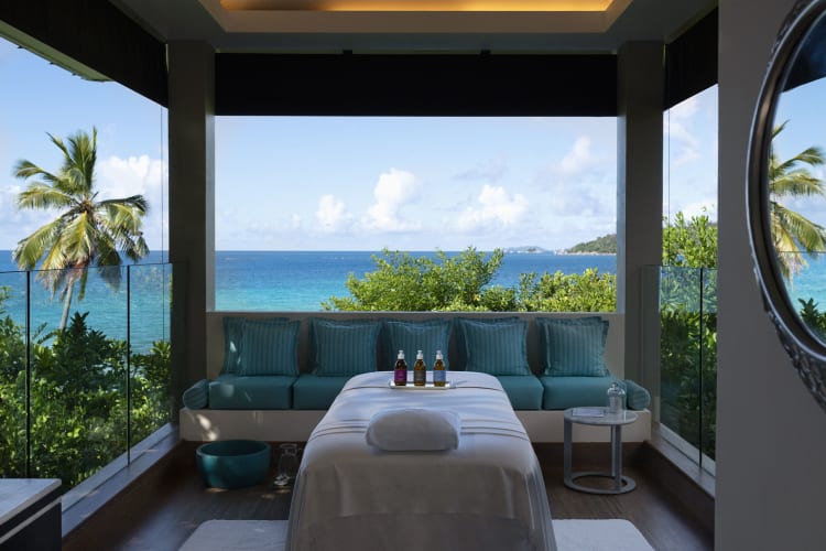 Spa treatment room