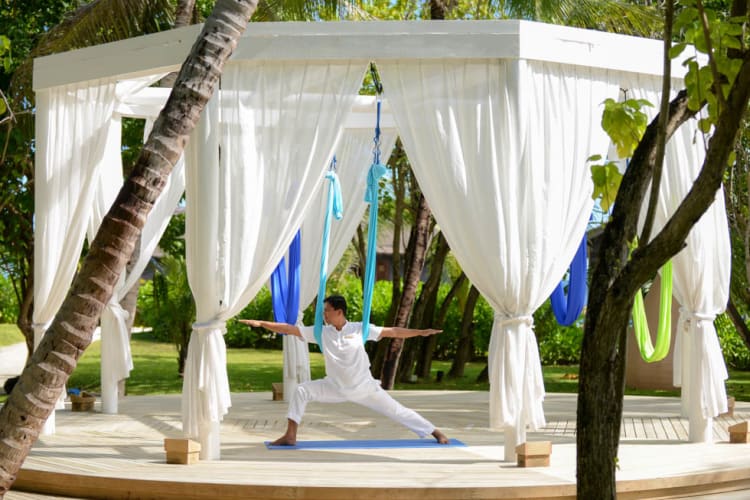 Aerial yoga