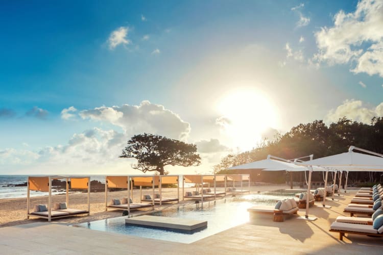 Ember Beach Club pool and beach