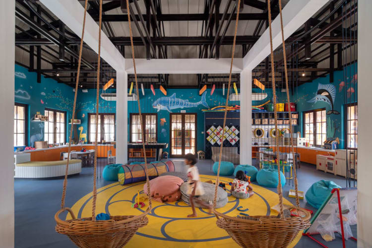 Beach Club swings