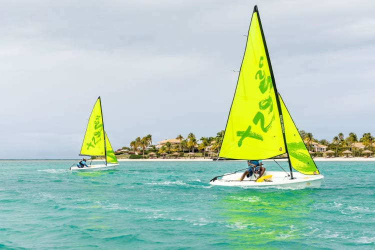 Jumby bay island watersports
