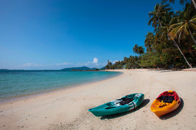 Beach kayaking