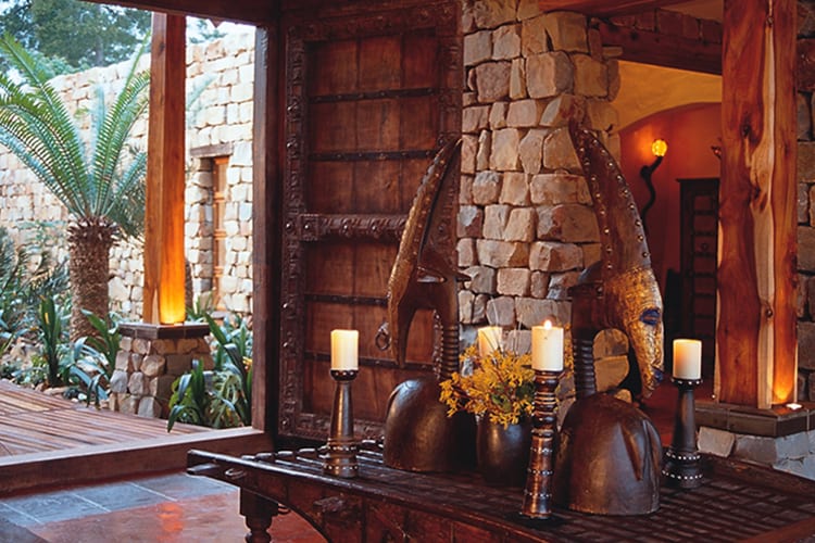 Tsala Treetops Lodge Entrance Hall