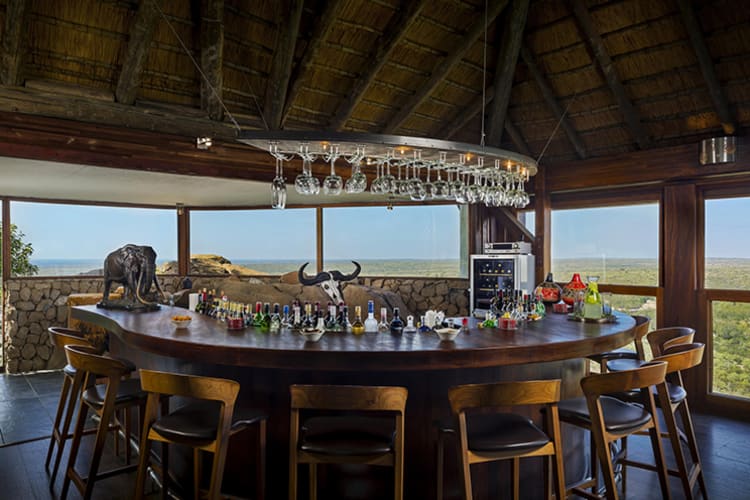 Ulusaba Rock Lodge Bar
