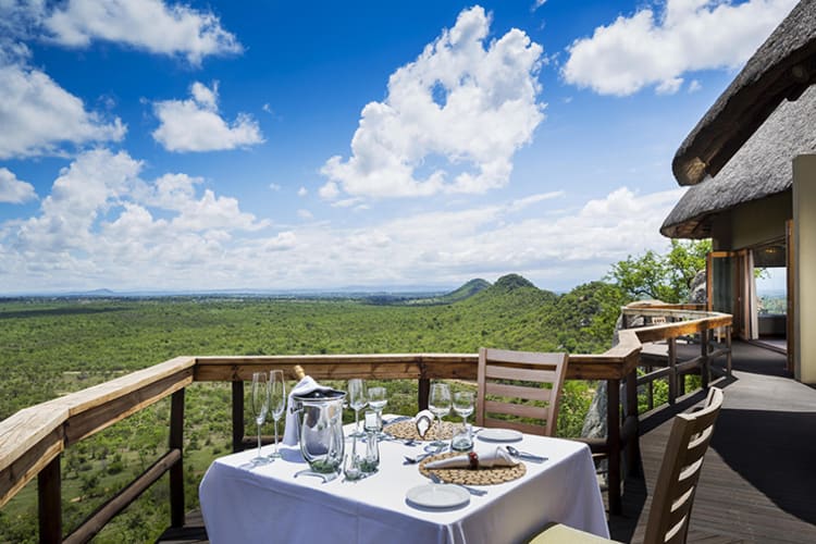 Ulusaba Rock Lodge Private Dining