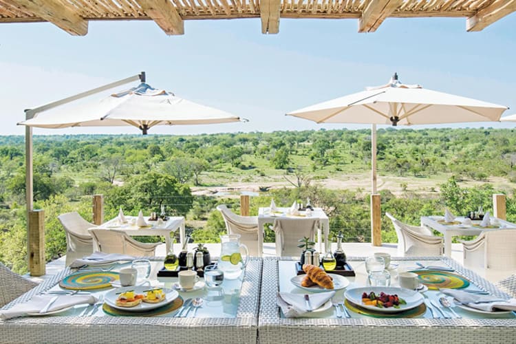 Leopard Hills Lodge Deck View