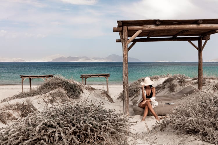 Cabana on beach