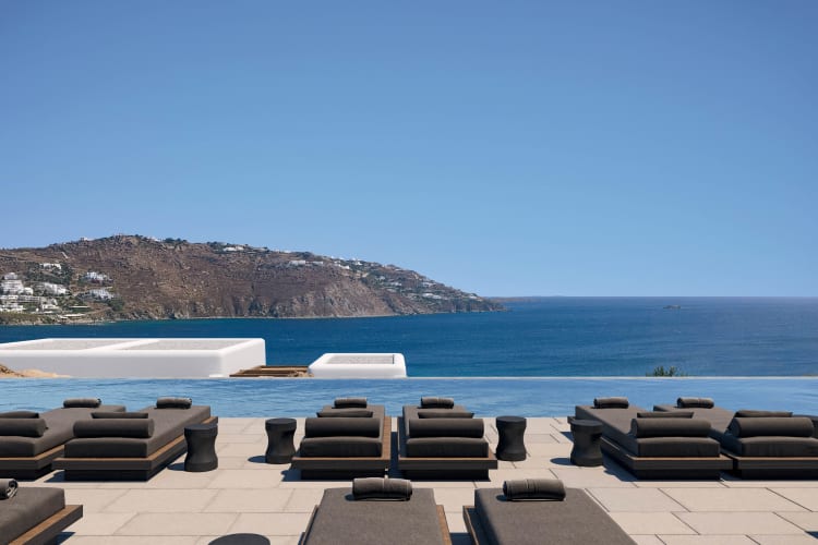 Kalesma Mykonos Main Pool Sea View