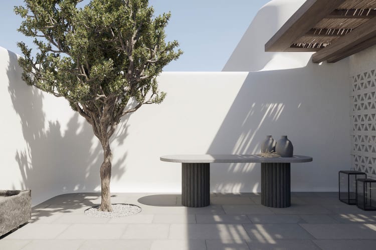 Kalesma Mykonos Reception Exterior