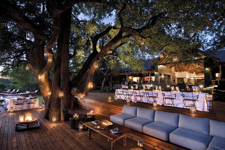 Lion Sands Tinga Lodge Jackalberry Dining