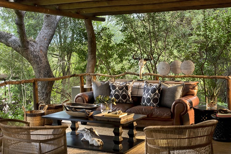 Lion Sands Tinga Lodge Terrace