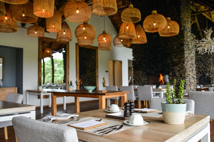 Lion Sands Narina Lodge DIning Area