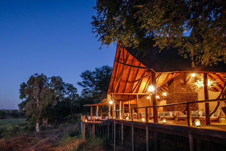 Lion Sands Narina Lodge Lodge Evening