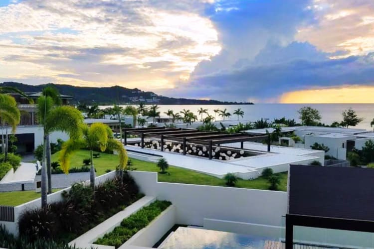 Silversands Grenada Hillside Villa Sunset View