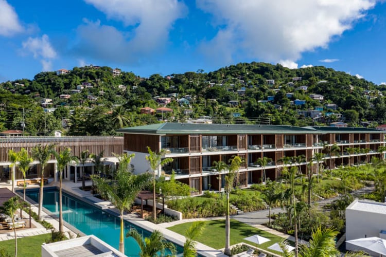 Silversands Grenada Hotel Aerial