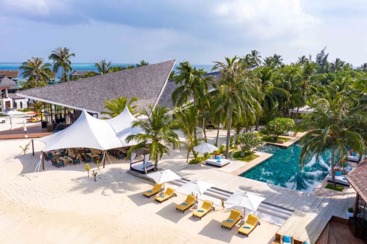 Ozen Reserve Bolifushi Main Pool View