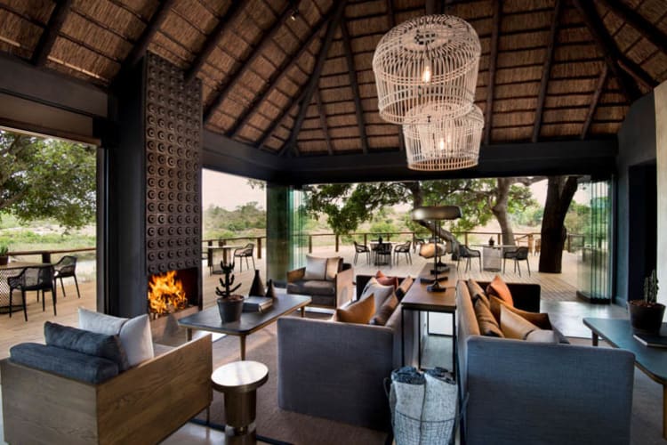 Lion Sands Ivory Lodge Guest Lounge
