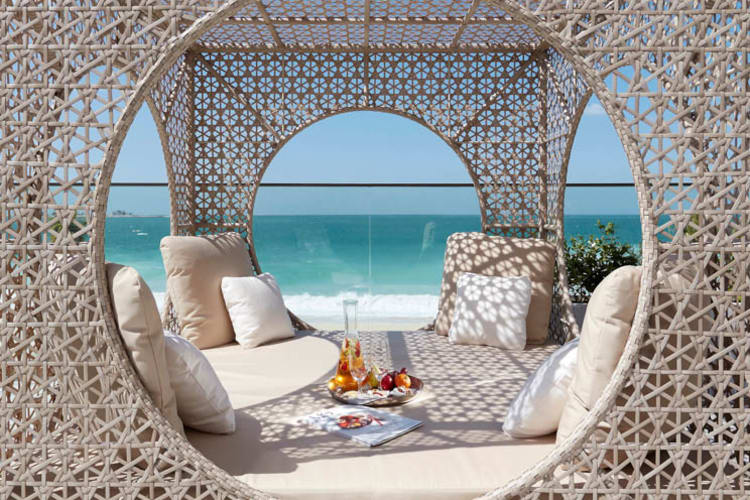 Mandarin Oriental Canouan Luxury Spa Daybed