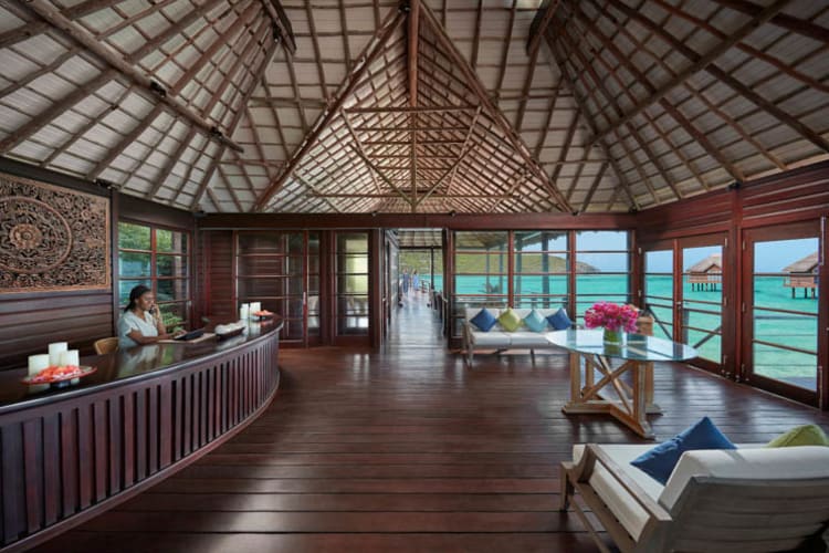Mandarin Oriental Canouan Luxury Spa Reception