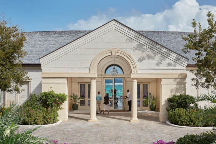 Mandarin Oriental Canouan Hotel Entrance