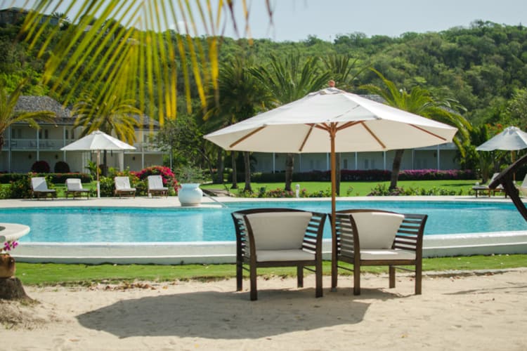 Inn At English Harbour Pool & Seating