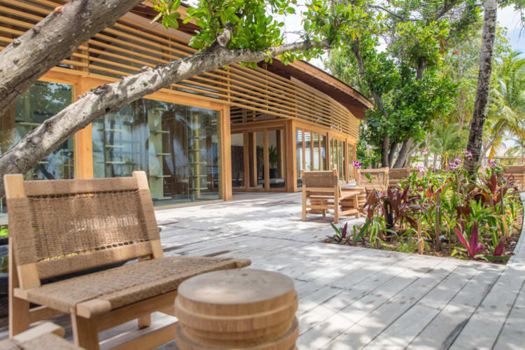 Kagi Maldives Spa Island Reception Exterior