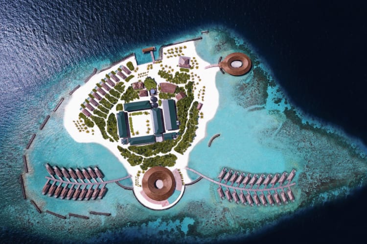 Kagi Maldives Spa Island Aerial