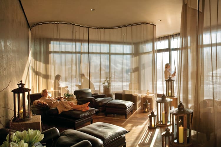 Gstaad Palace Relaxation room