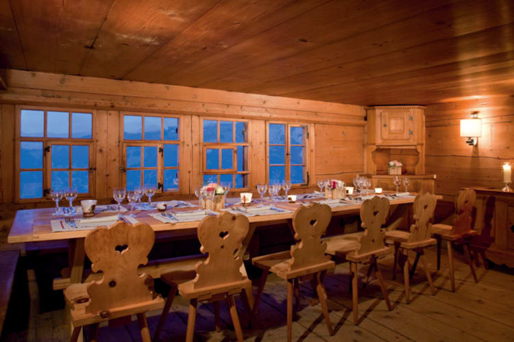 Gstaad Palace The Walig Hut Living room