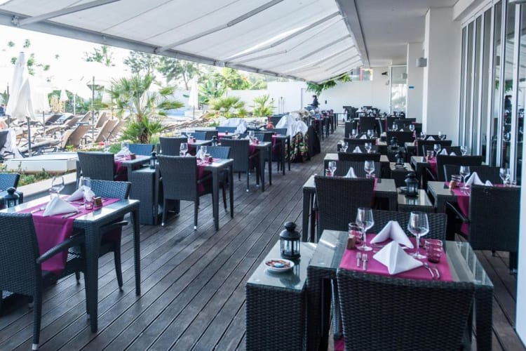 Dining terrace
