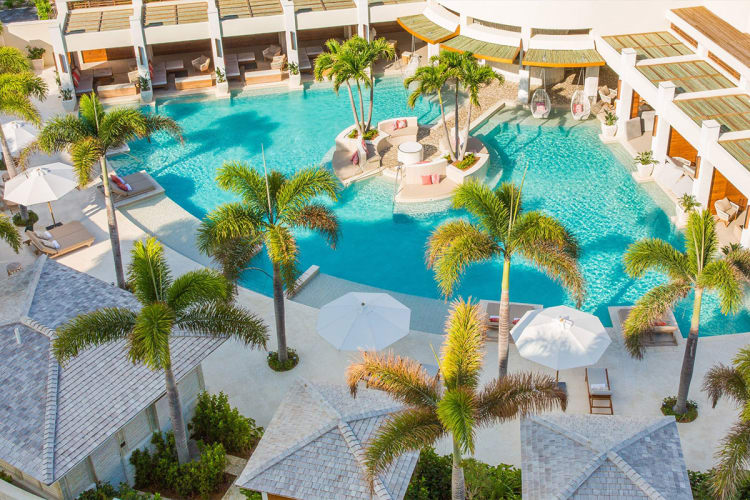 Aerial pool