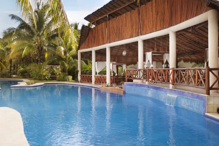 Pool and bar