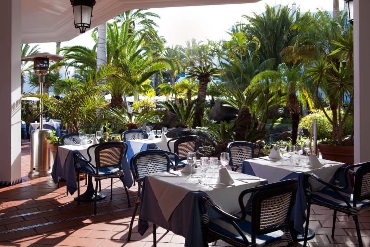 Restaurant terrace