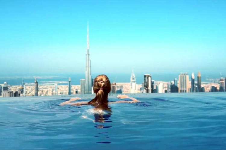 Infinity pool
