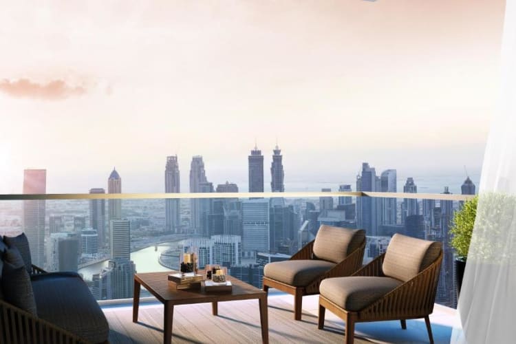 Private balcony