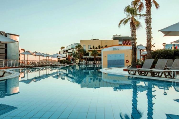 Swimming pool area